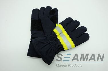 Bezpieczeństwo Morski sprzęt gaśniczy Ognioodporne rękawice ratownicze z bawełny