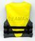 Jetski Yellow Color Sporty wodne Leisure Life Jacket Flotation Adult Life Vest